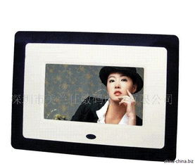商務新寵 7寸數碼相框機——集電子相冊、廣告機與高端禮品于一體
